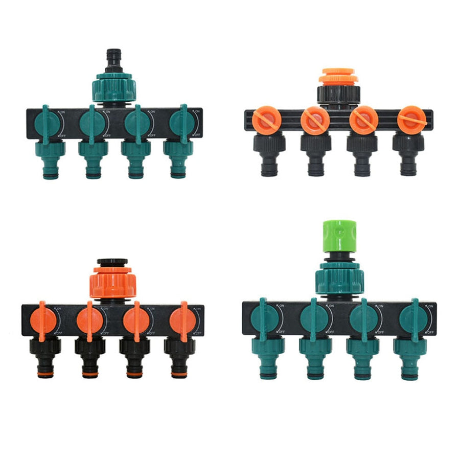 4-Way Garden Tap Water Splitter - Image 13