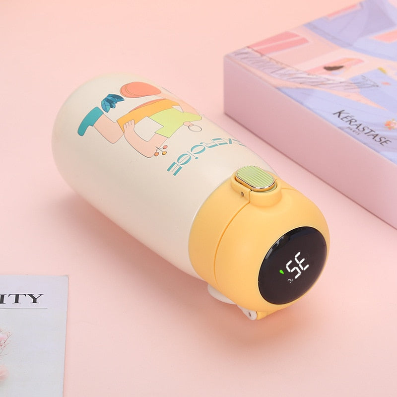 Funky LED Temperature Display Thermal Water Bottle - Image 6
