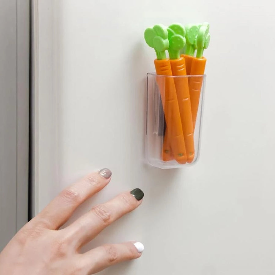 5pcs Sealing Carrot Bag Clips - Image 2