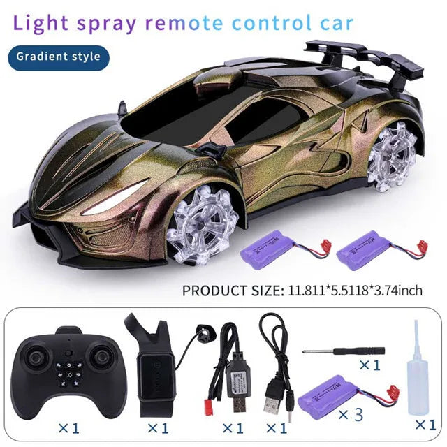 High-Speed Hand Gesture Control Water Spray Drift Car Toy - Image 16