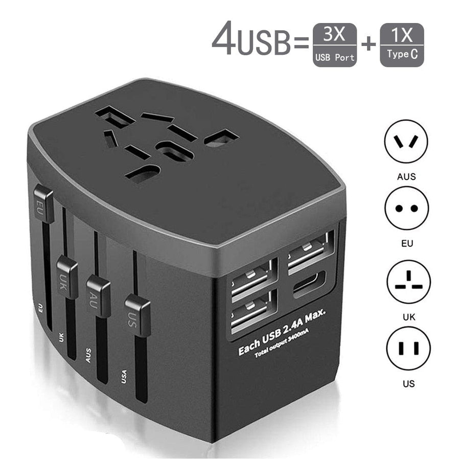 Universal Travel Socket Converter - Image 1