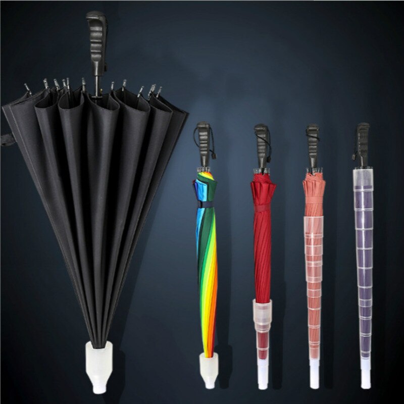 Minimalist Long Handle Automatic Umbrella - Image 0