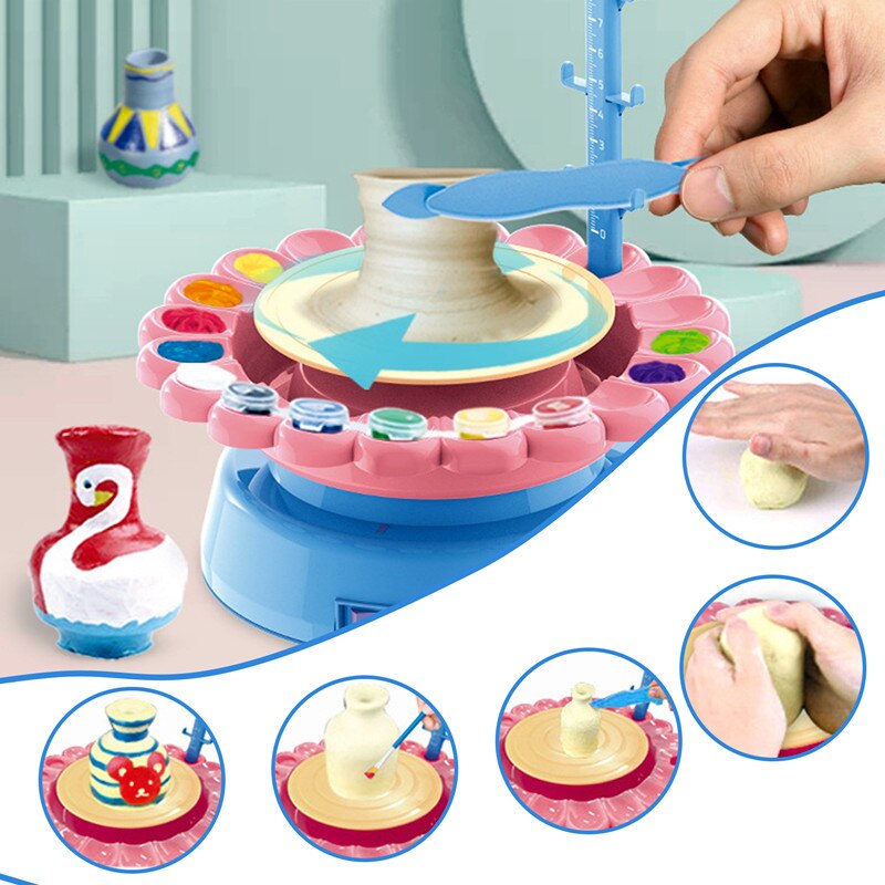 Kids Mini Electric Pottery Machine - Image 0