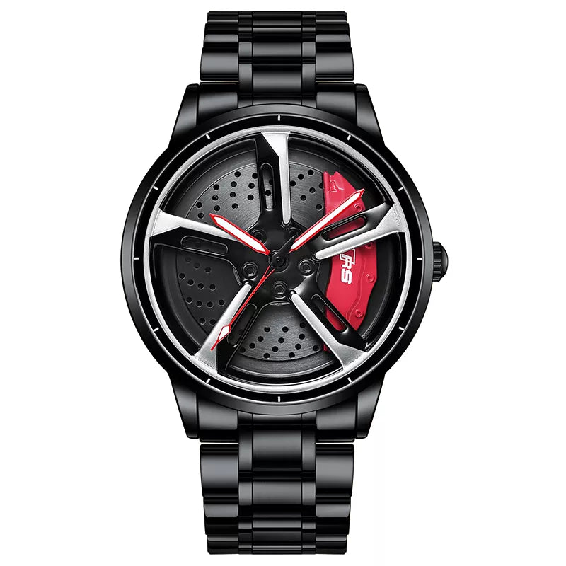 Speedster Chrono Quartz Spinning Wheel Men Watch - Image 6