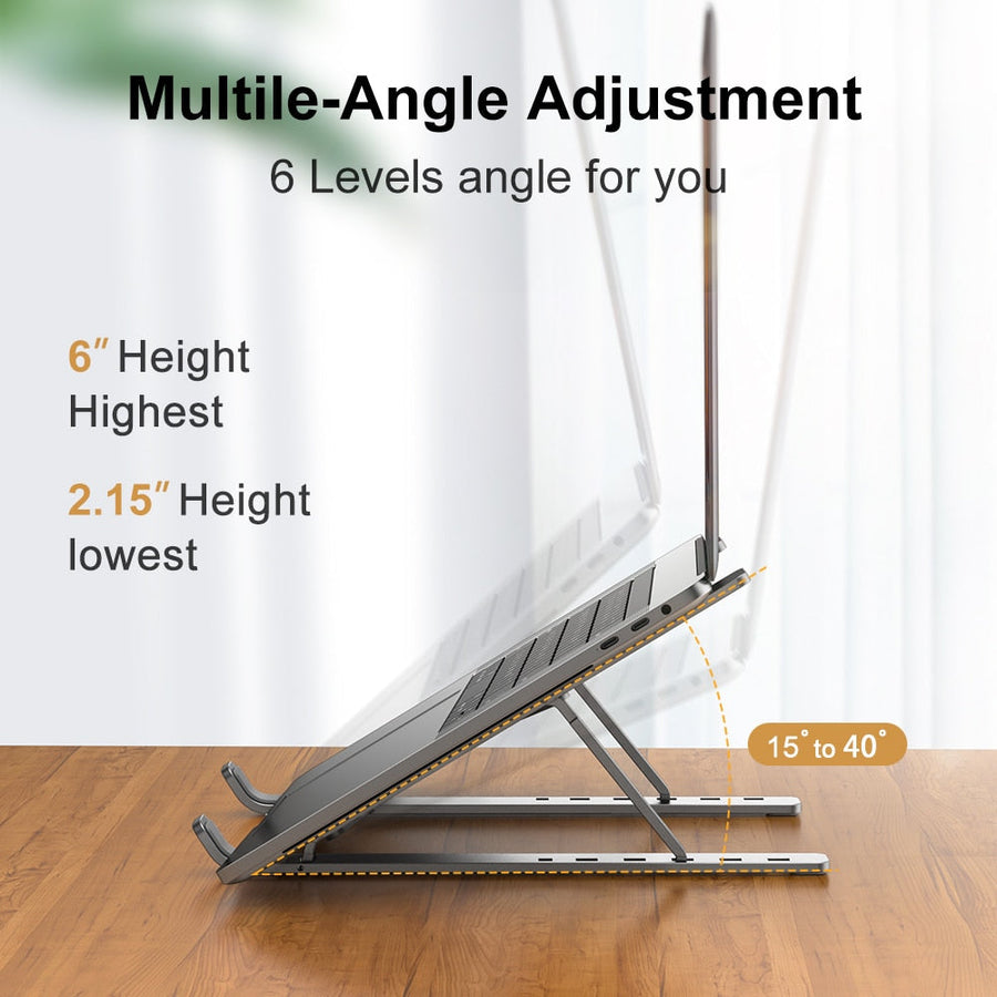 Work Station Aluminum Notebook Holder Stand - Image 3
