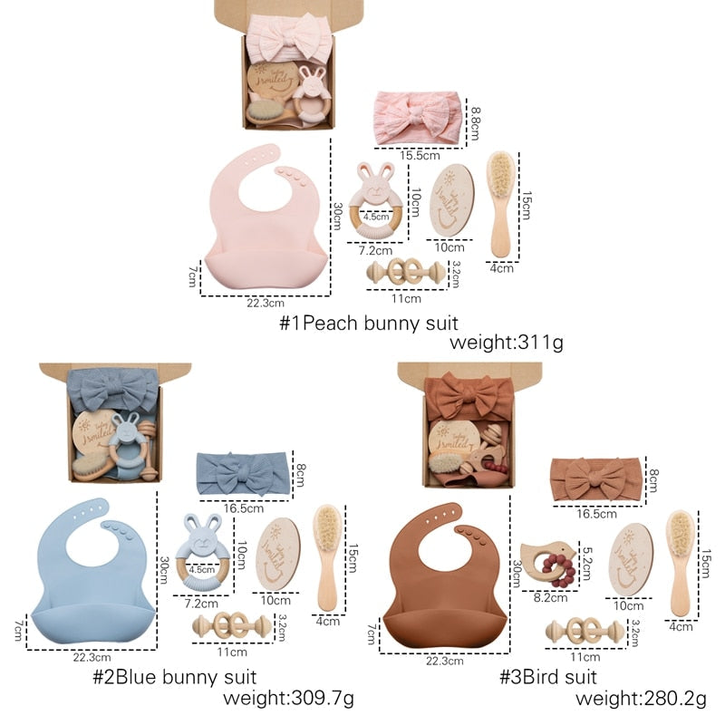 Pastel Cute Baby Shower Gift Set - Image 1