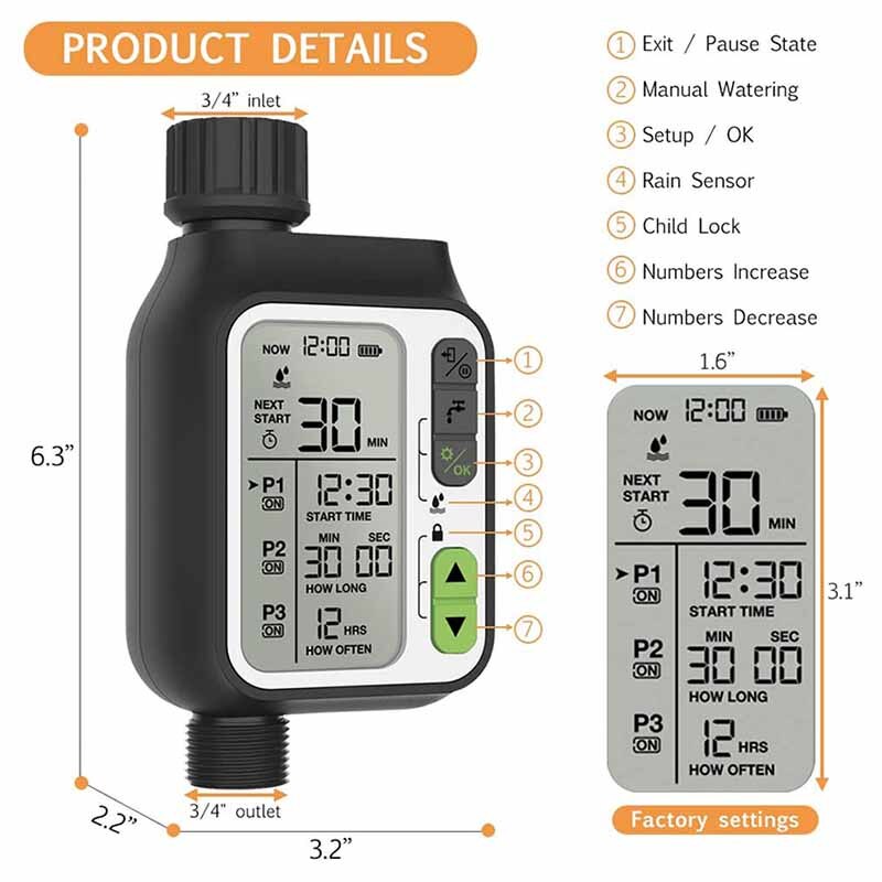 Automatic Garden Watering Timer Sensor - Image 5