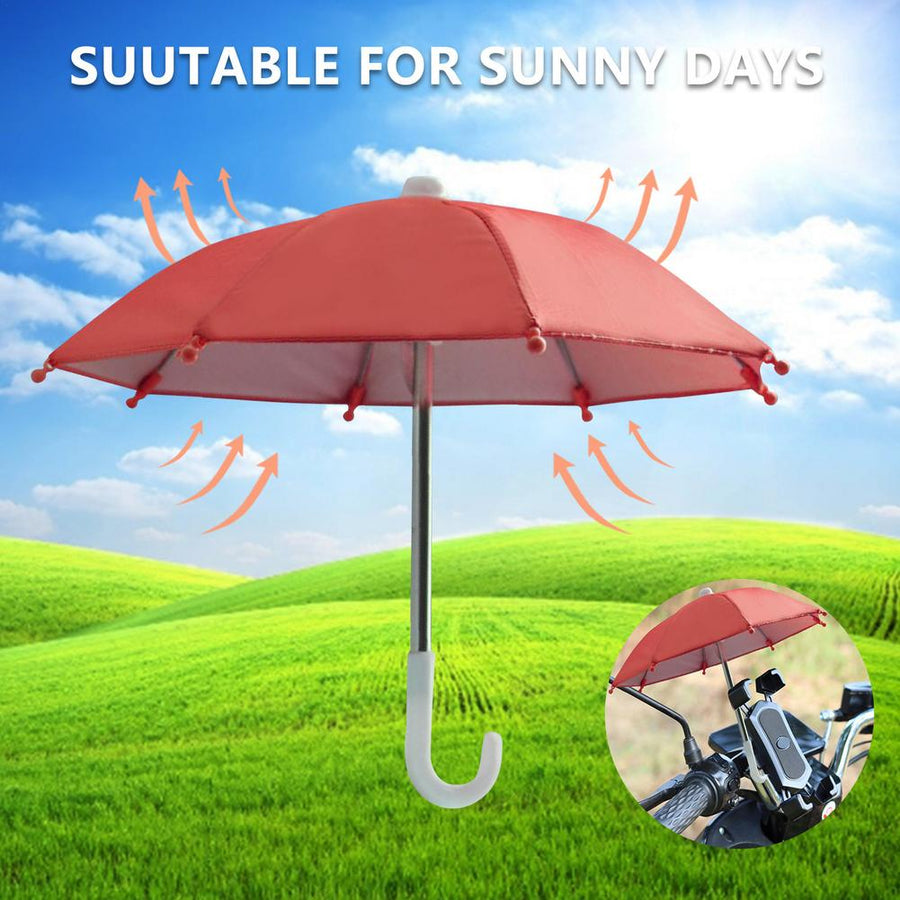Mobile Phone Protector Mini Bike Umbrella - Image 3