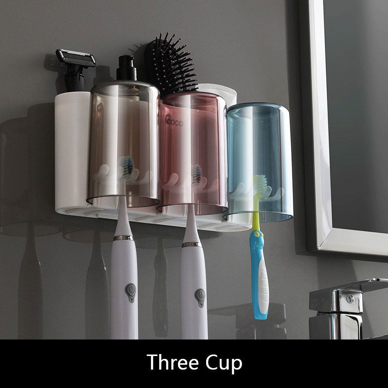 Universal Bathroom Organizer Multifunctional Toothbrush Holder - Image 8