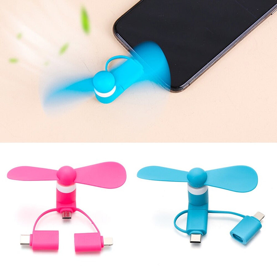 Portable Mini Phone USB Fan - Image 4
