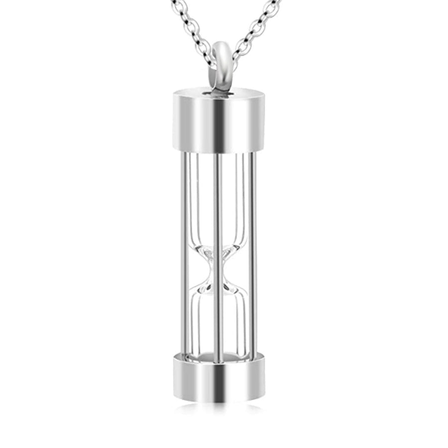 Memory Hourglass Glass Necklace - Image 4