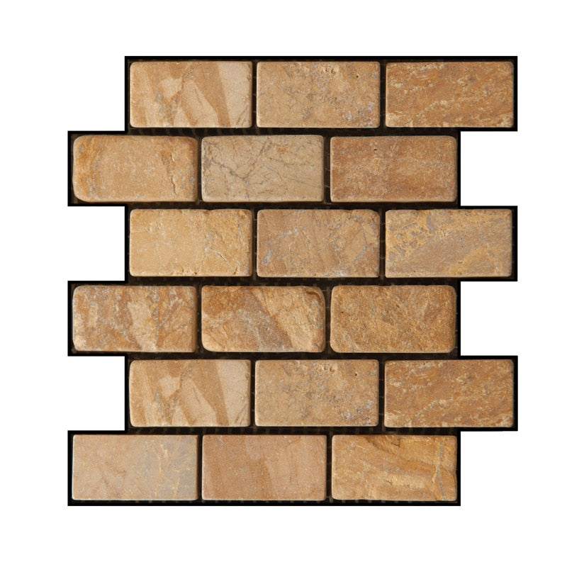 3D Self-Adhesive Brick Pattern Wallpaper - Image 4