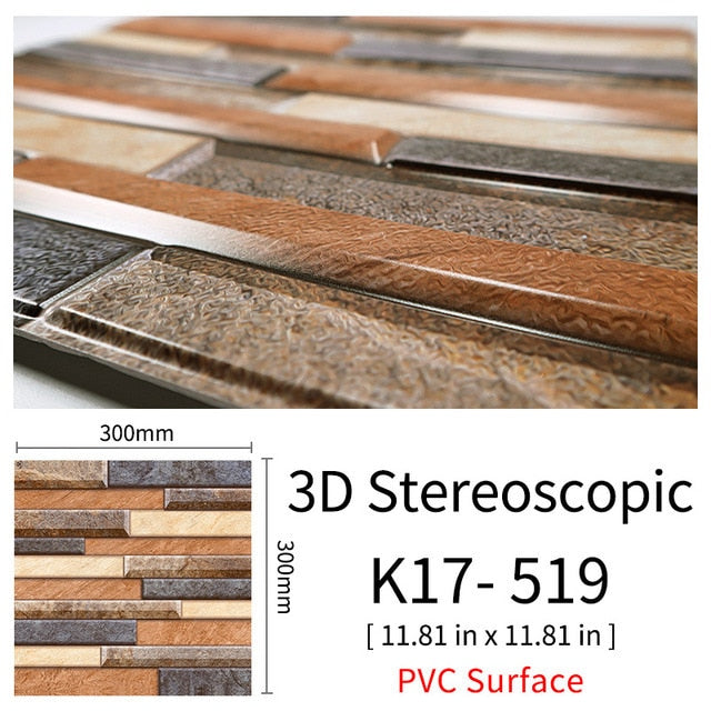 3D Self-Adhesive Cobblestone Wall Stickers - Image 21