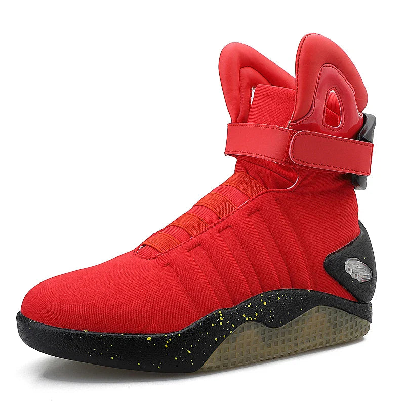 Futuristic Glowing Rechargeable Party LED Boots - Image 6