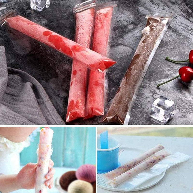Easy Ice Popsicle Maker Bag Set - Image 3