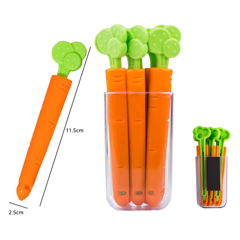 5pcs Sealing Carrot Bag Clips - Image 6
