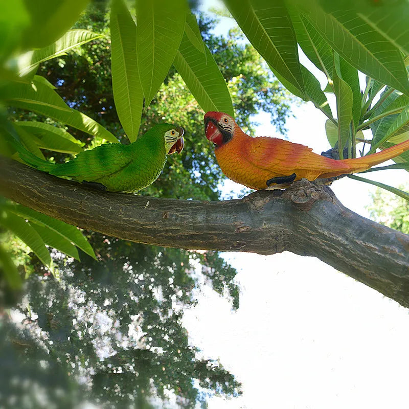 Tropical Vibe Parrot Tree Decor - Image 4