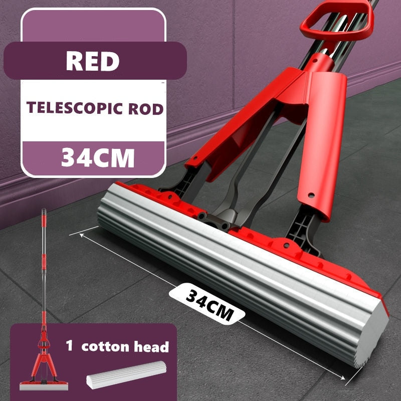 Handle Ease Foldable Effortless Floor Mop - Image 10
