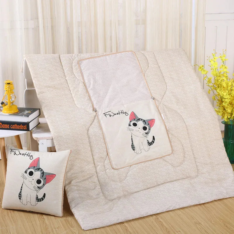 Cozy Convertible Pillow Quilt Combo Blanket - Image 14