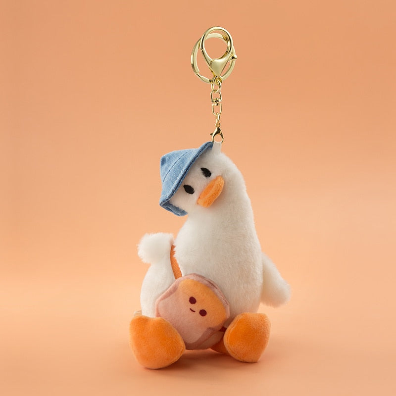 Lovely Crooked Duck Doll Keychain - Image 6