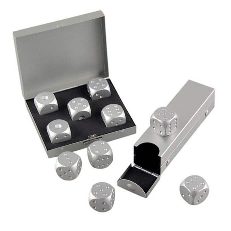 5pcs Aluminum Alloy Metal Dices - Image 7