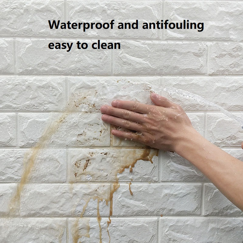 3D Self-Adhesive Soft Brick Wall Stickers - Image 1
