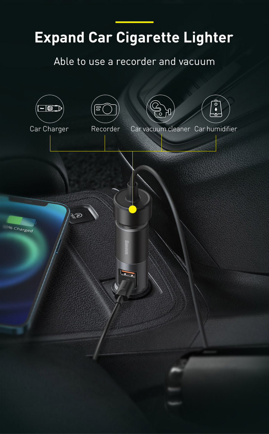Multi-Port Smart Chip Car Fast Charger - Image 6