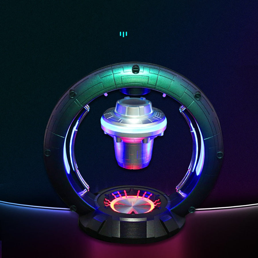 Magnetic Levitating Spacecraft Speaker Night Lamp - Image 1