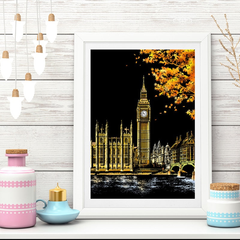 Magic Art DIY Scratchable Painting - Image 4