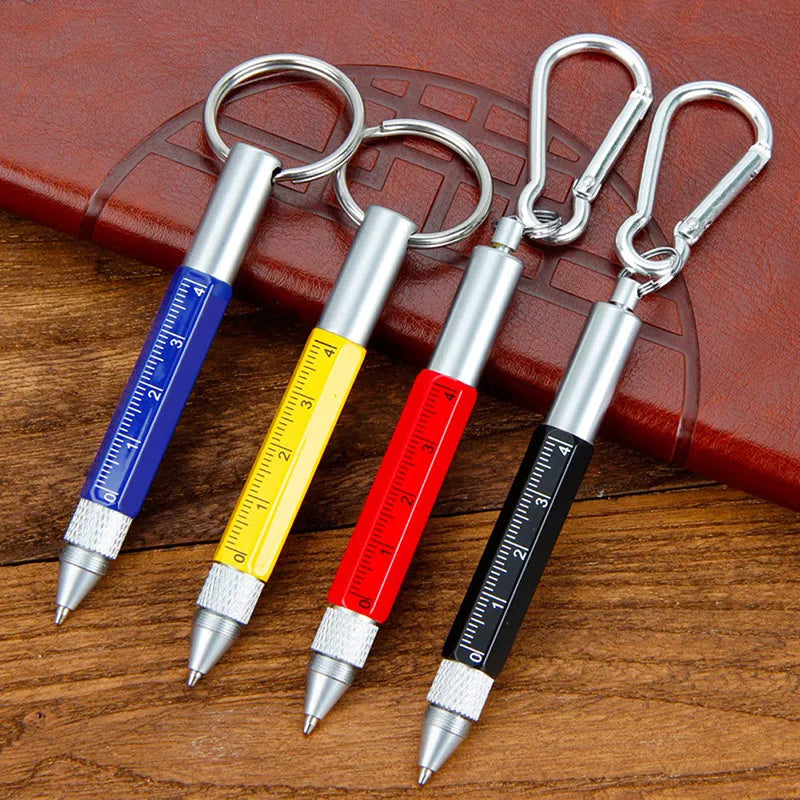6in1 Pocket Pro Multi-Pen Tool Kit Keychain - Image 0