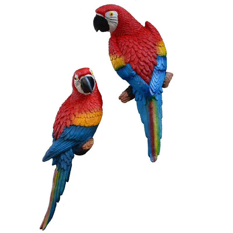 Tropical Vibe Parrot Tree Decor - Image 6