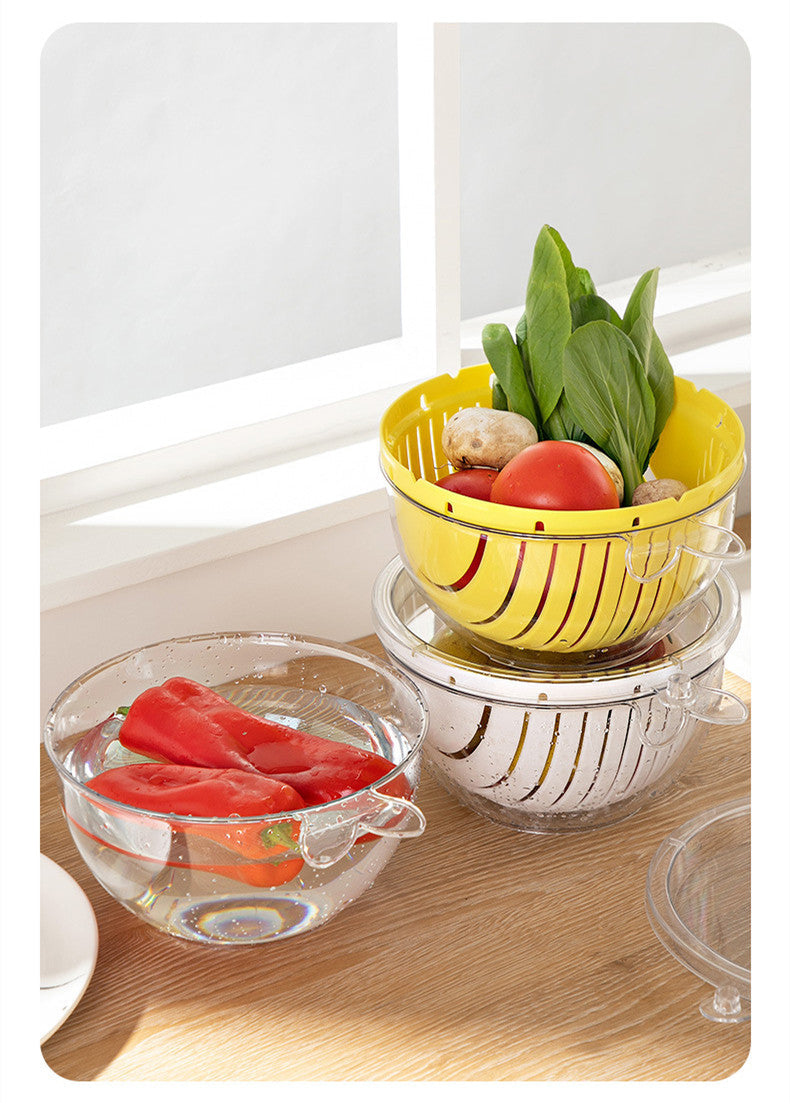 Double Layer Quick Drainer Basket - Image 4