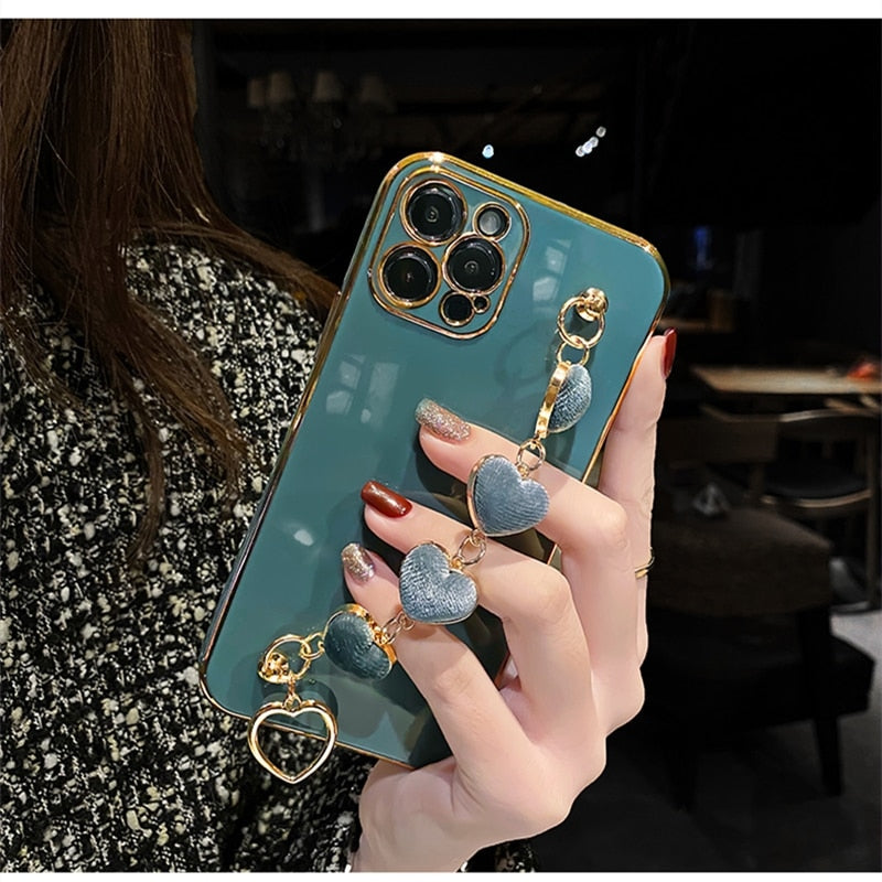 Precious Metal Heart iPhone Case - Image 6
