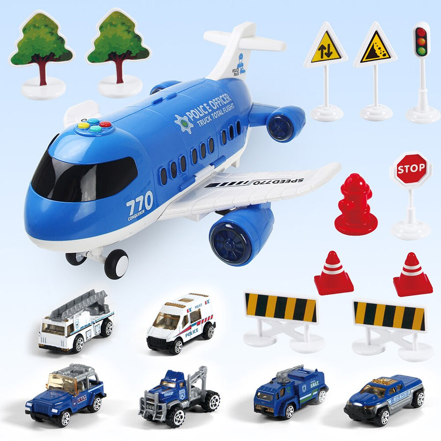 Kids Airplane Flying Wonders Music Toy Set - Image 3