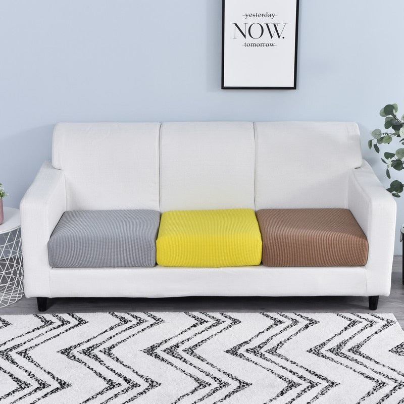 Jacquard Strechable Cushion Sofa Cover - Image 8