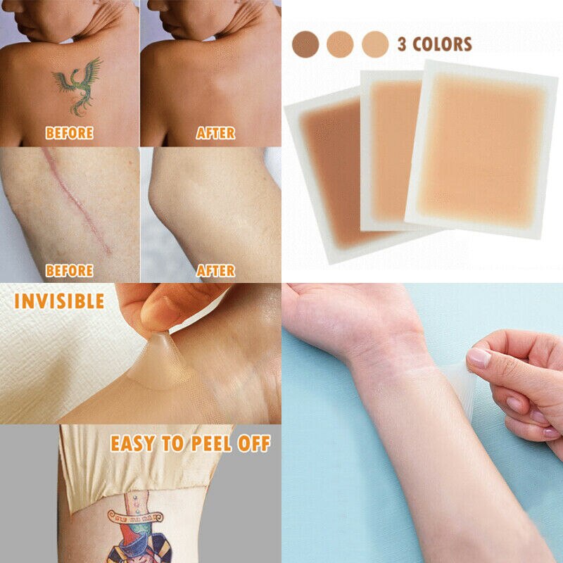 Waterproof Tattoo Covering Concealer Body Sticker - Image 8