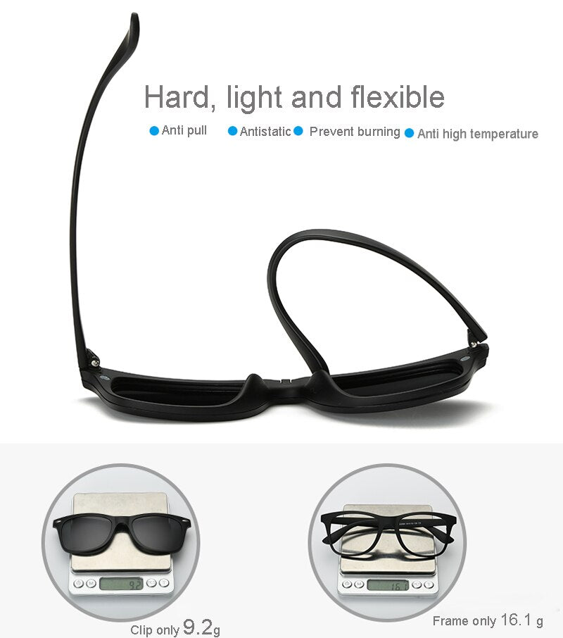 Magnetic Optical Polarized Sunglasses - Image 4