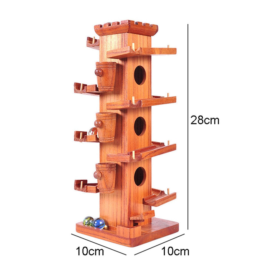 Marble Adventure Wooden Maze Ball Tower - Image 4