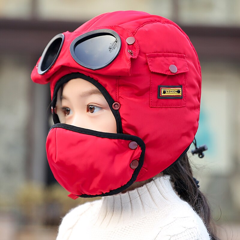 Fully Shielded Aviator Googles Hat - Image 4