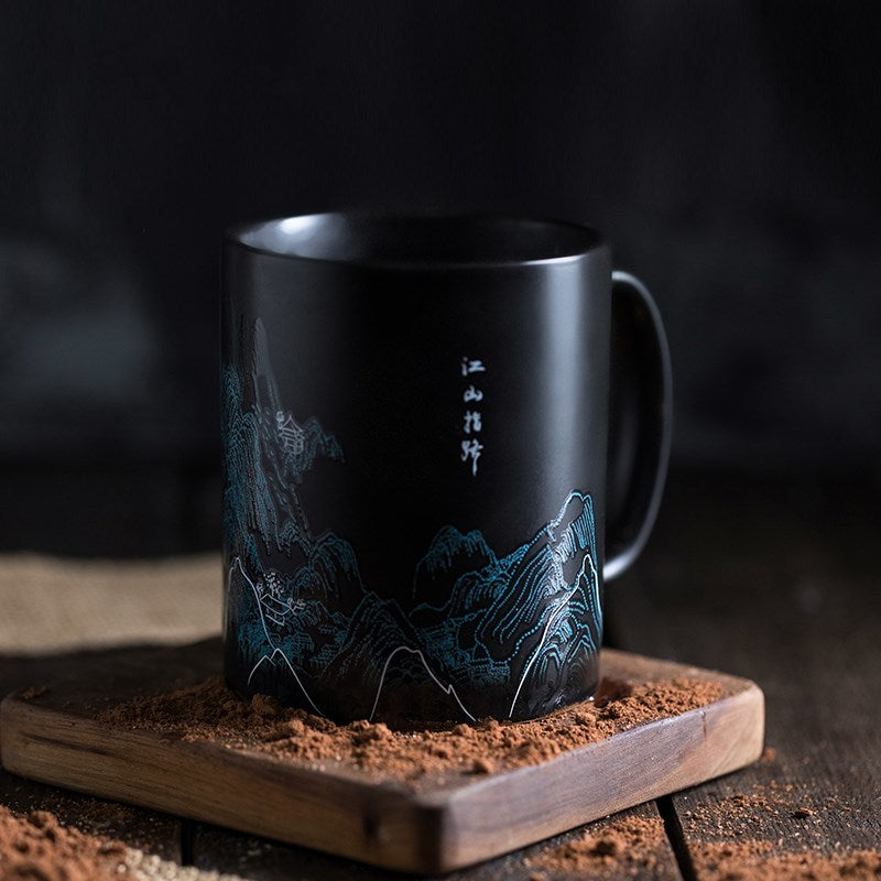 Magic Thermal Color Changing Ceramic Cup - Image 3