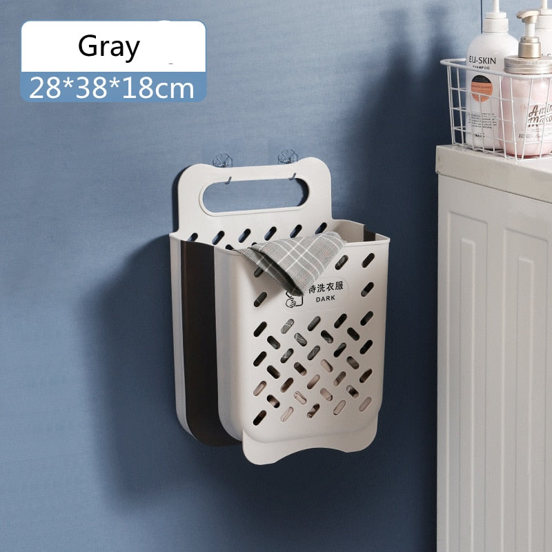 Hangable Foldable Laundry Basket - Image 12