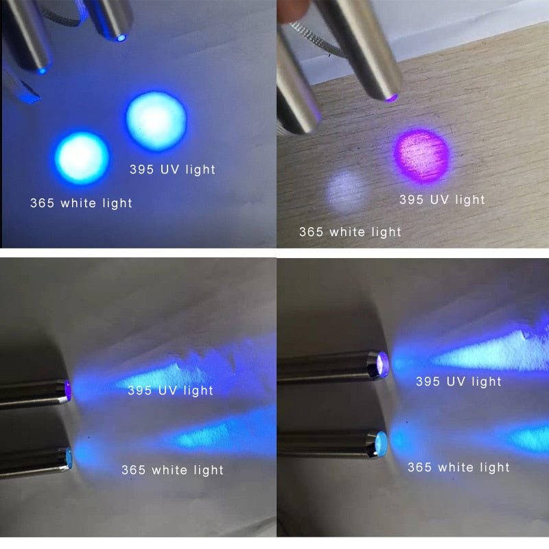Stainless Steel Mini Pocket Torch Lamp - Image 2