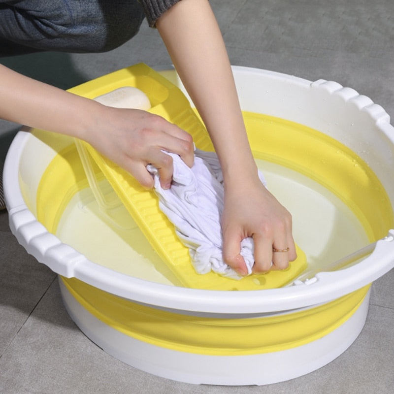 Foldable Household Laundry Mini Basin - Image 0