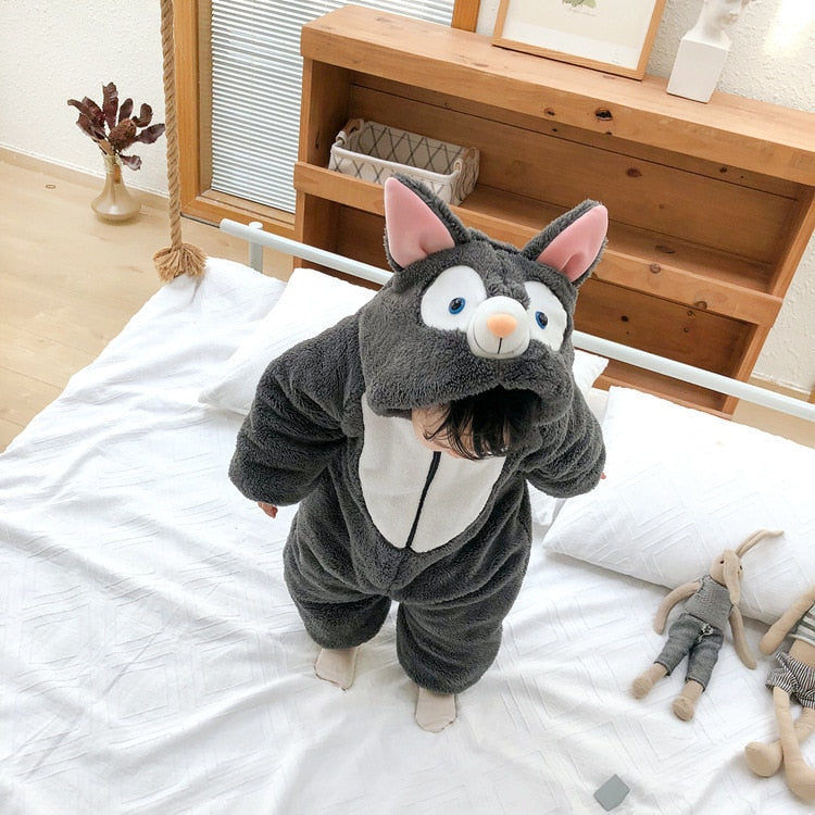 Furry Baby Cute Animal Costume Full Body Onesie - Image 0