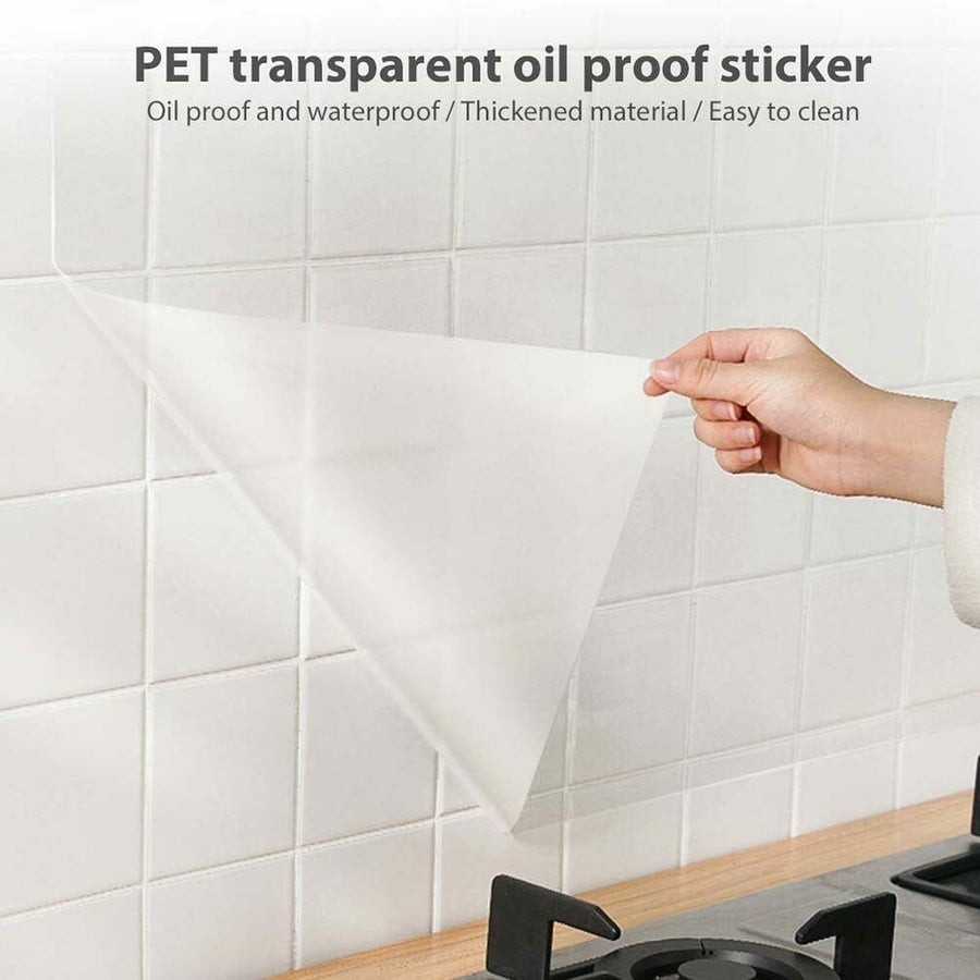 Splash Proof Transparent Wall Protector Sticker - Image 2