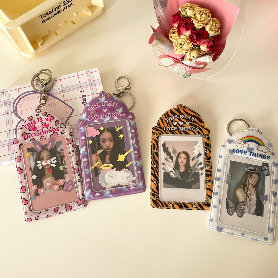 Mini Polaroid Holder Keychain - Image 2