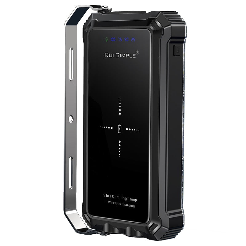 Waterproof Wireless Charging LED Lamp Power Bank - Image 8