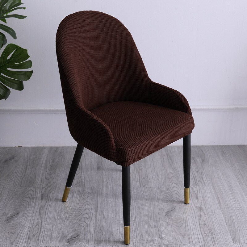 Perfect Fit High Elasticity Curved Chair Cover - Image 17