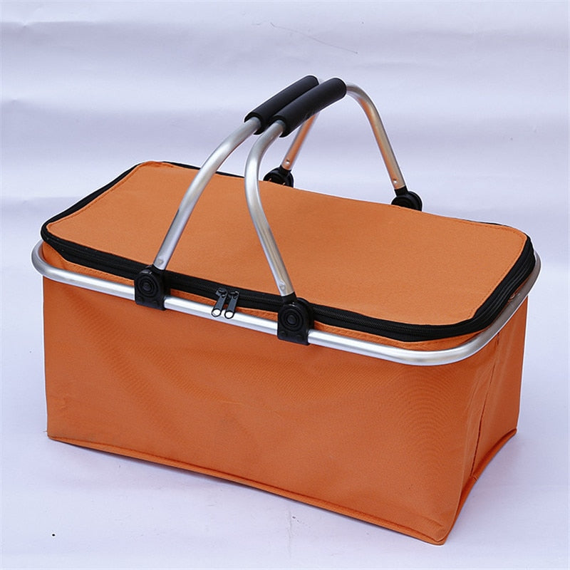 Travel Fresh Cooler Foldable Camping Basket - Image 1