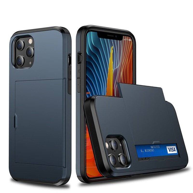 Business Armor Slide Wallet iPhone Case - Image 3
